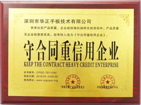 Contract-honoring and credit-worthy enterprise